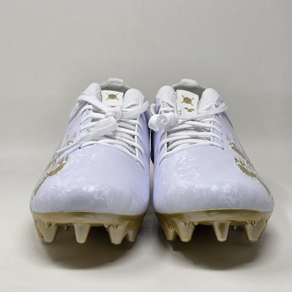 Under Armour Mens Blur Smoke Suede 2.0 MC Football Cleats 3027978-100 Sz 14 New - Picture 8 of 10